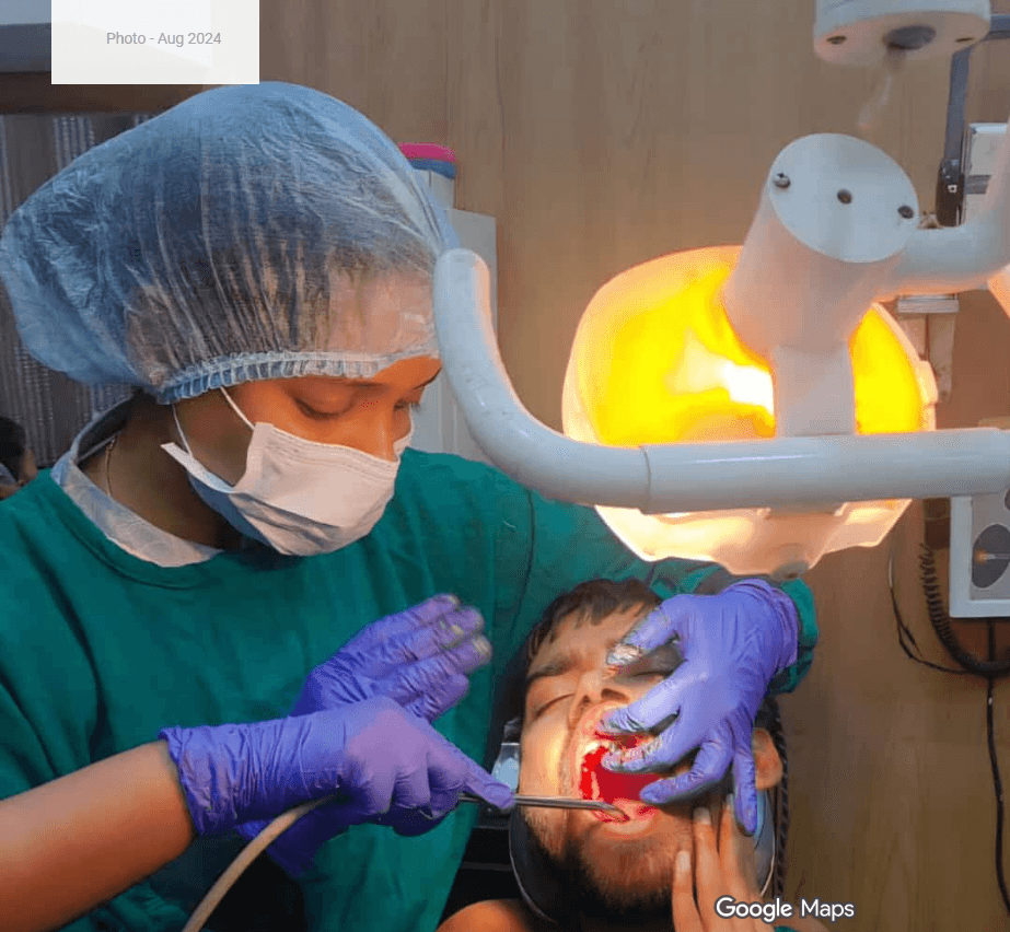 Dr Prity operating on patient